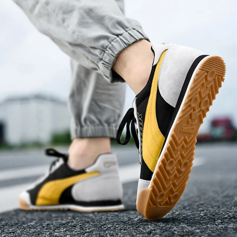 2023 New Trendy Unisex Sneakers Flat Breathable Training Shoes Man Vintage Comfortable Men's Designer Sports Shoes Basket Homme