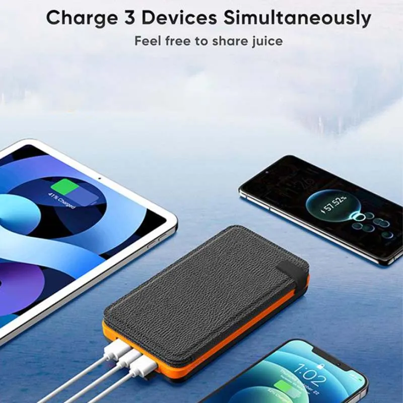 25000mAh high-performance solar power bank – quick charge