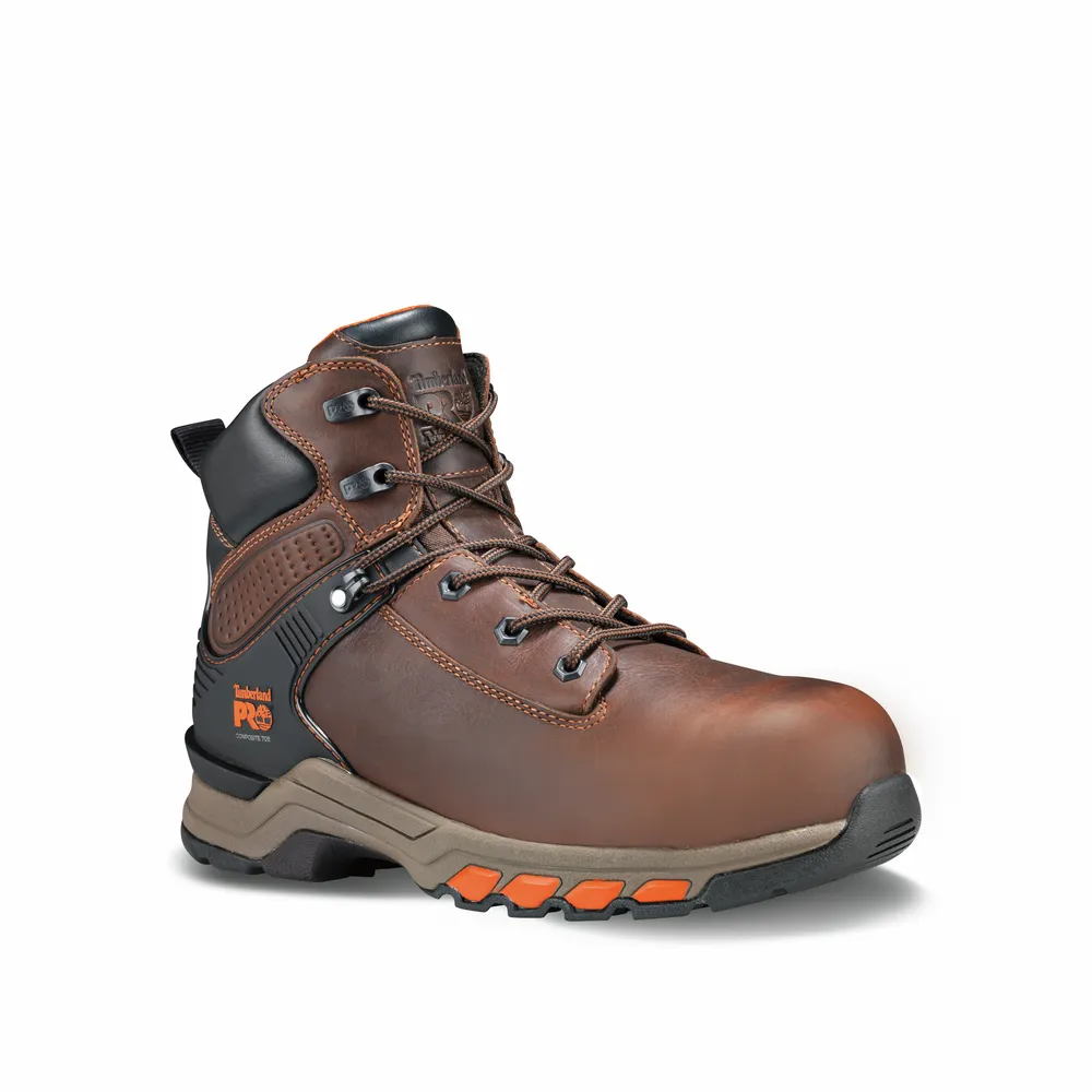 6IN. HYPERCHARGE COMPOSITE SAFETY TOE BOOT - 214-Teak Trail Blazer | Timberland PRO TB0A1VHQ