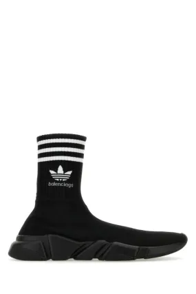 BALENCIAGA | Black tech knit Speed sneakers