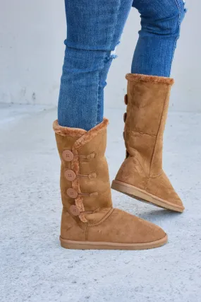 Cozy Steps: Forever Link Warm Fur Lined Flat Boots
