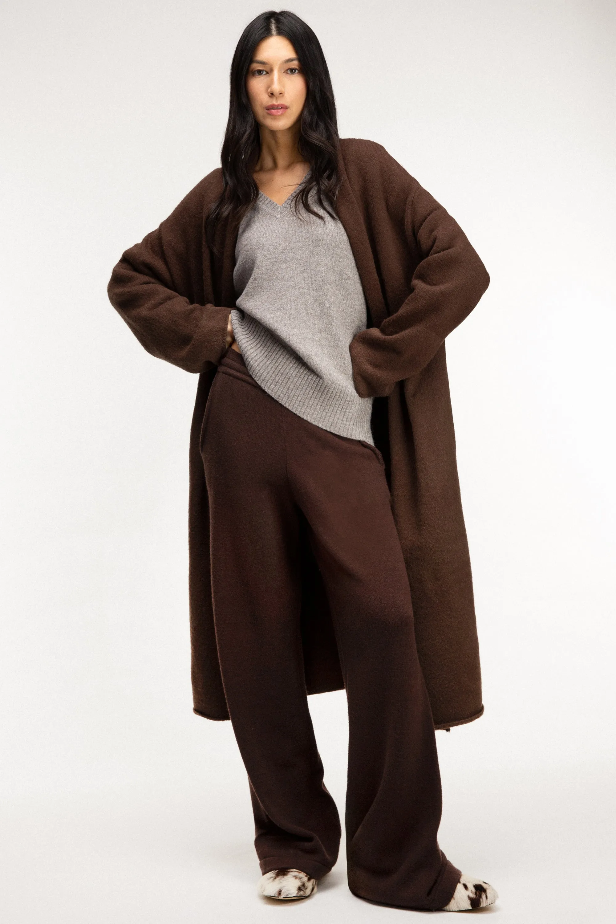 ELASTIC WAIST KNIT PANT