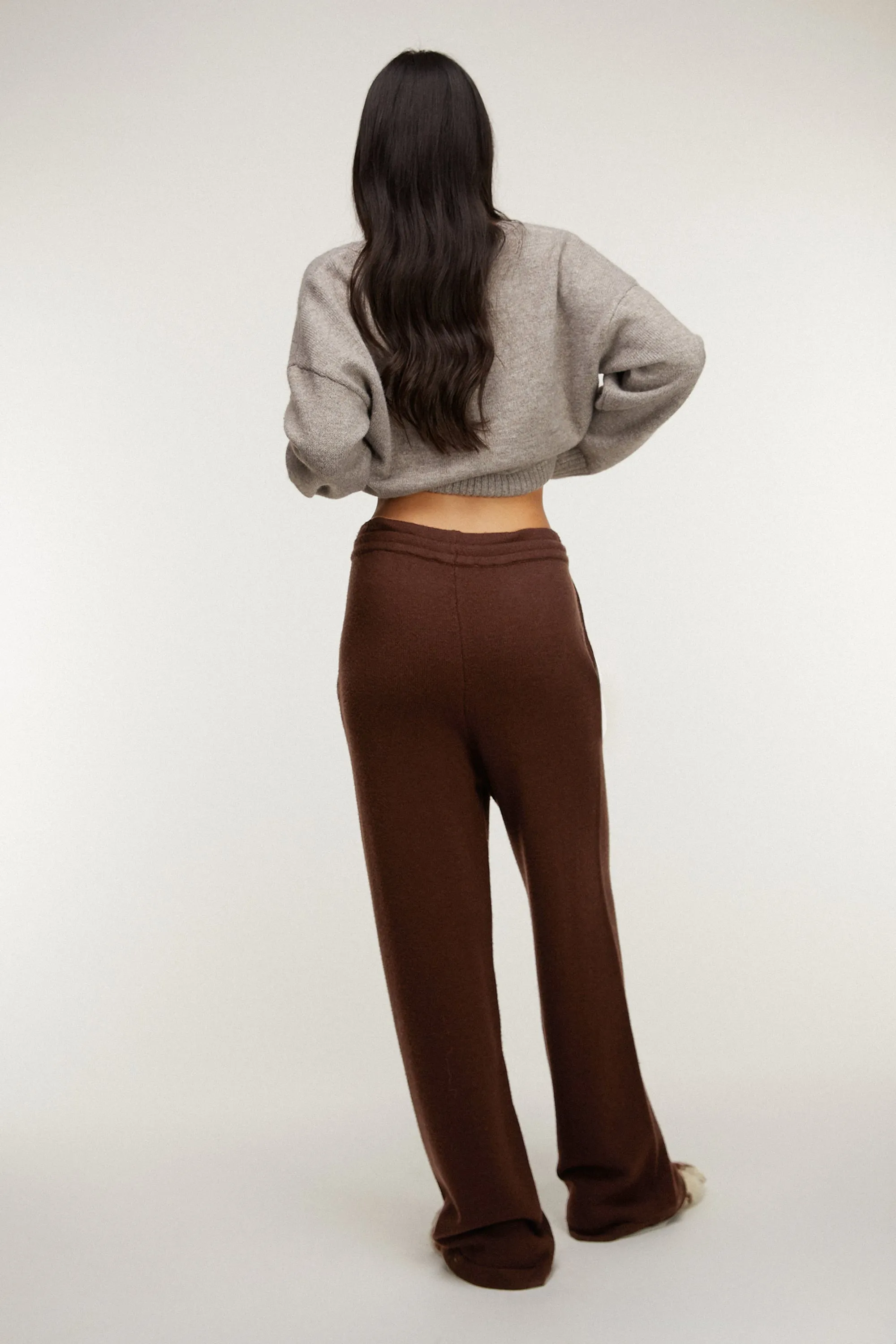 ELASTIC WAIST KNIT PANT