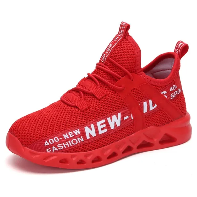 Kids Shoes Boys /Girls Breathable Sports Shoes Girls Fashion Casual Shoes Kids Non-Slip Sneakers Children Running Shoes