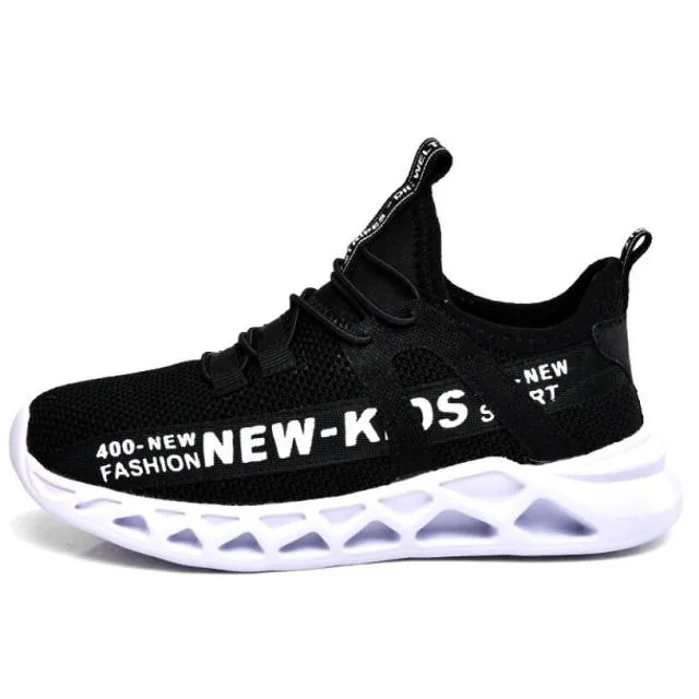 Kids Shoes Boys /Girls Breathable Sports Shoes Girls Fashion Casual Shoes Kids Non-Slip Sneakers Children Running Shoes