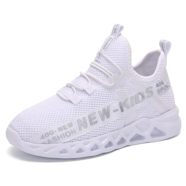 Kids Shoes Boys /Girls Breathable Sports Shoes Girls Fashion Casual Shoes Kids Non-Slip Sneakers Children Running Shoes