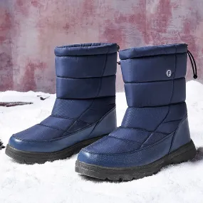Men Winter Boots Solid J90